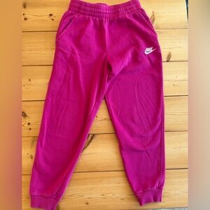 Nike Kids Fuchsia Joggers